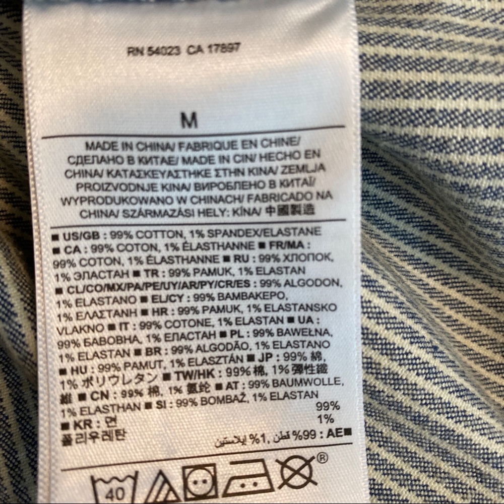 Banana Republic Factory Moto Striped Jacket M - Picture 7 of 7